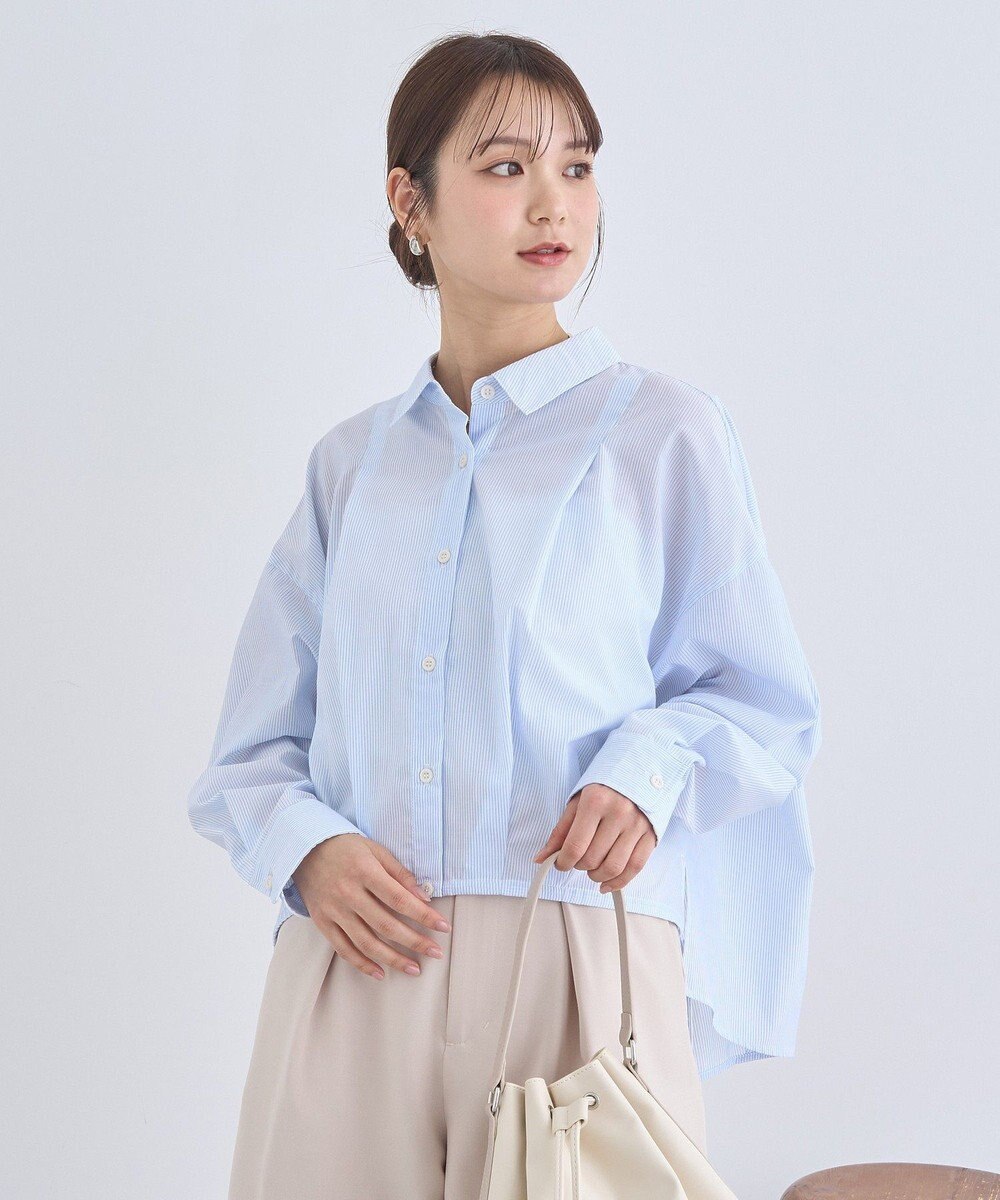 earth music&ecology ＴＲキュプラドロストシャツ 