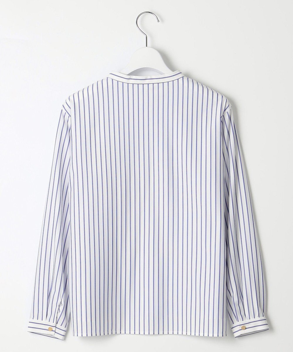 J.PRESS LADIES ストライプジャージー ピンタック カットソー 