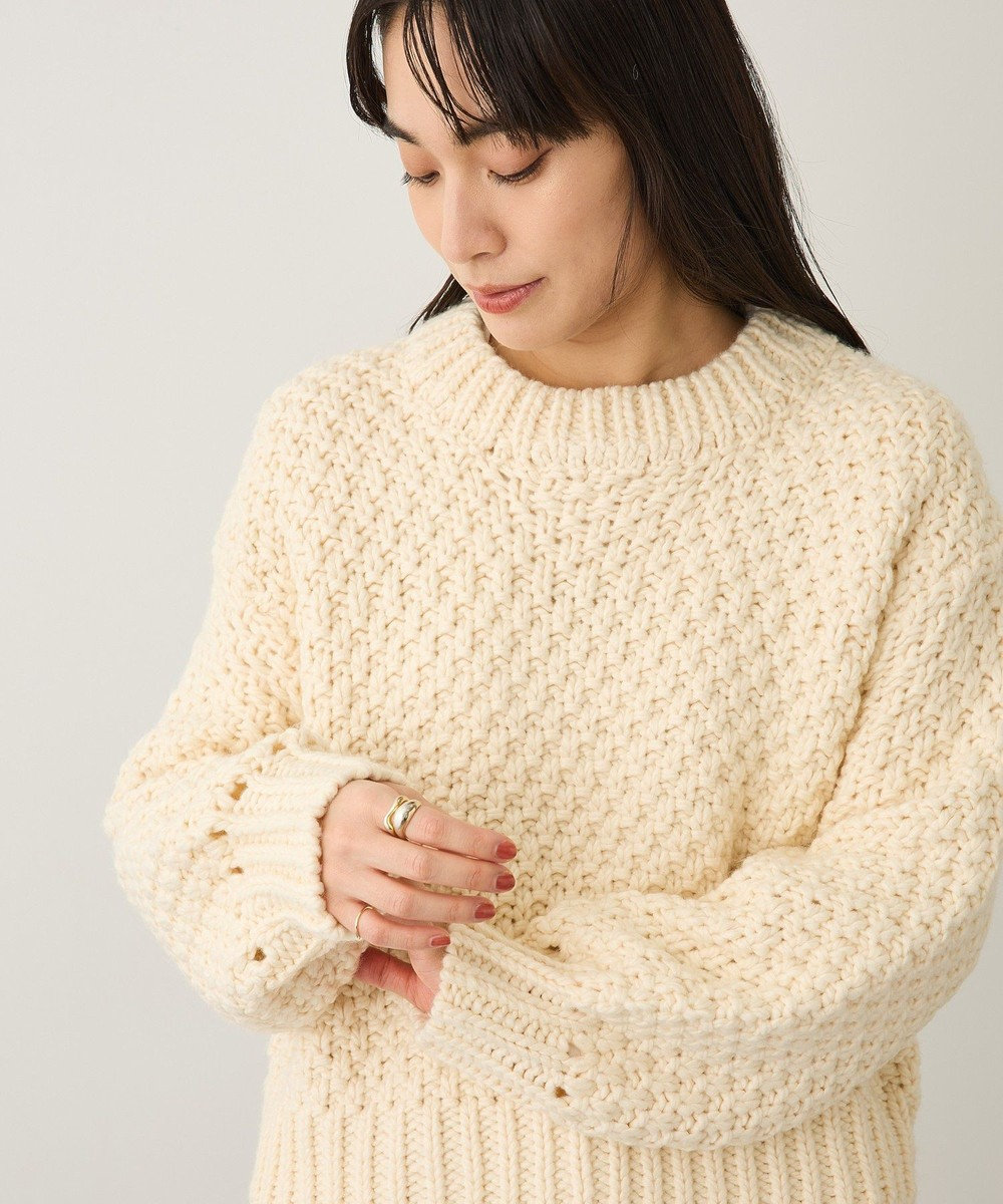 CRAFT STANDARD BOUTIQUE ローゲージカノコニットプルオーバー 