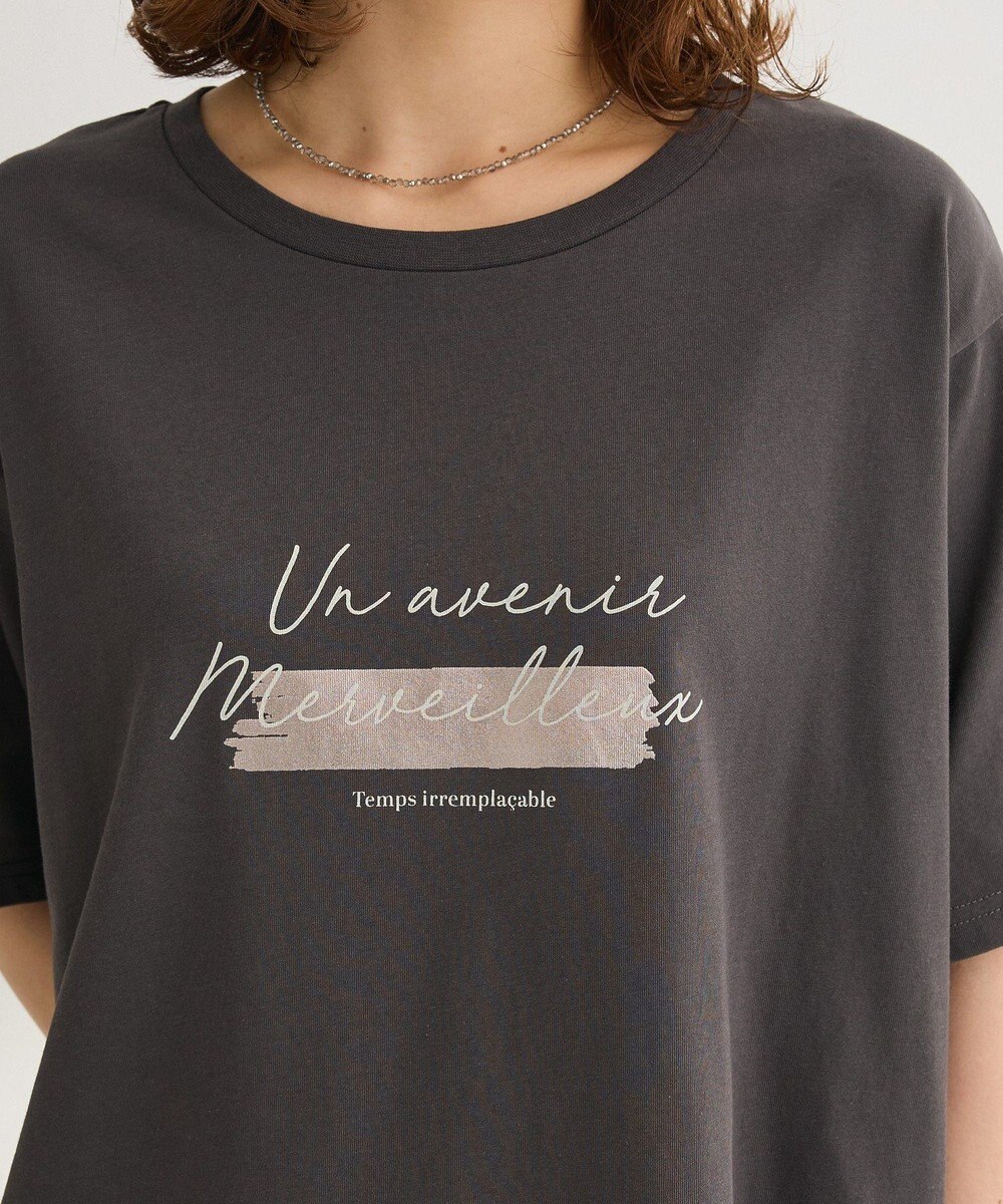 Green Parks 【適ON】箔プリントロゴＴシャツ 