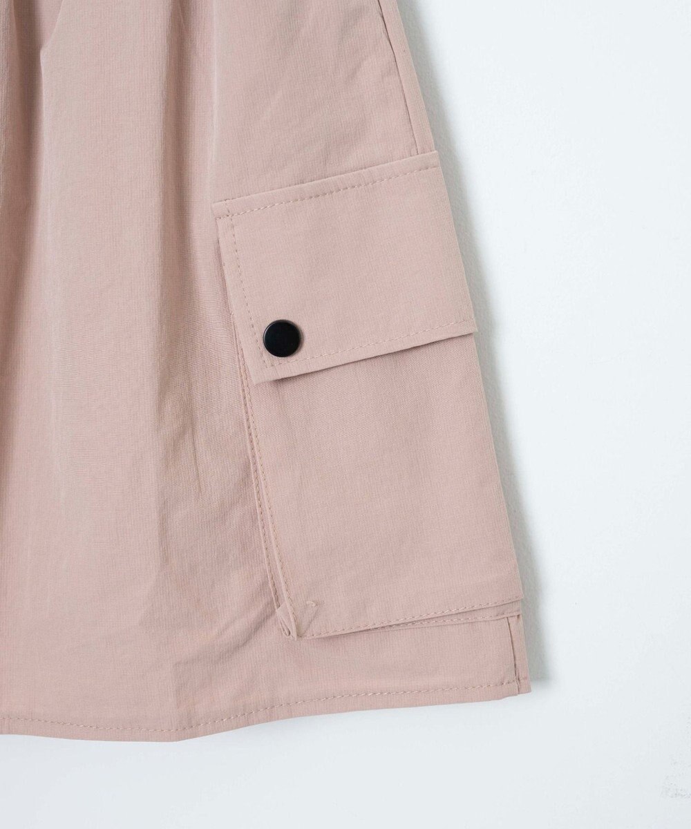 WEGO 【ウエストゴム】ナイロンカーゴミニスカート 