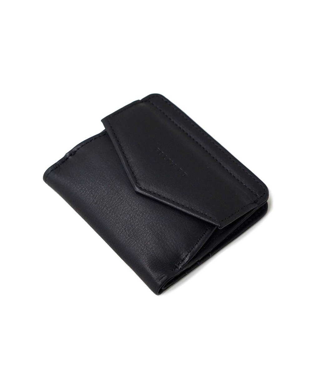 FOLNA RD ソフトレザー・ホイルレザー エンべロープ二つ折り財布 