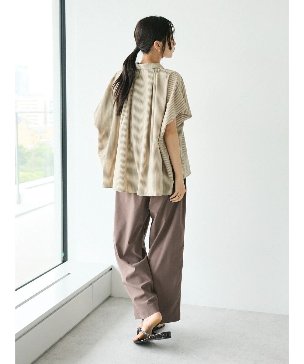 CRAFT STANDARD BOUTIQUE ステンサイドソリッドストライプブラウス① 