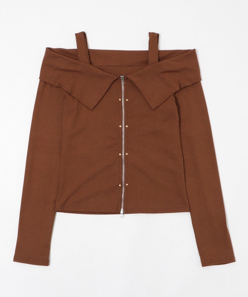 WEGO オフショルスタッズデザイントップ 