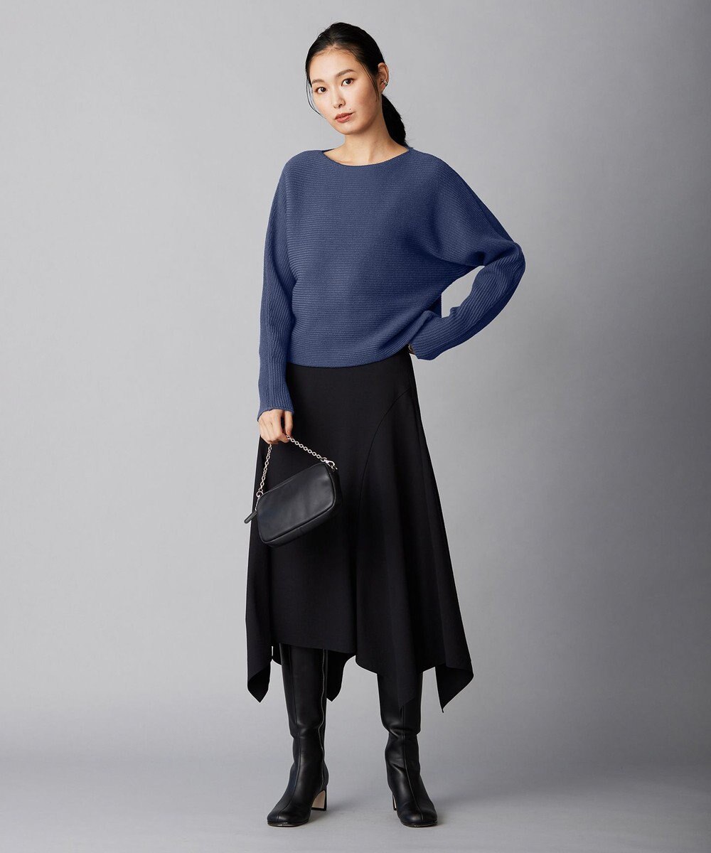 ICB 【洗える】 スモールパターンプリント  スカート 