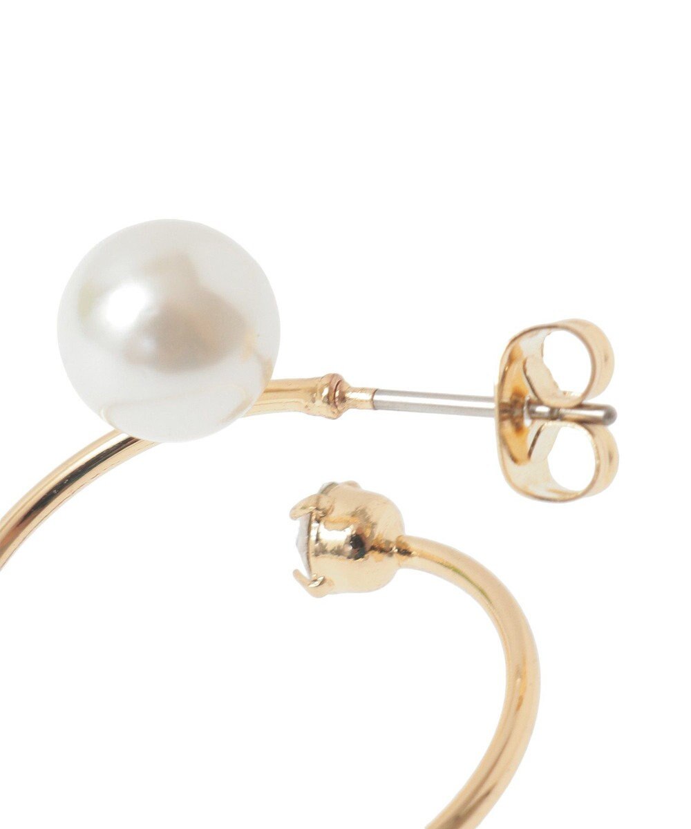 YECCA VECCA パールスパイラルピアス 