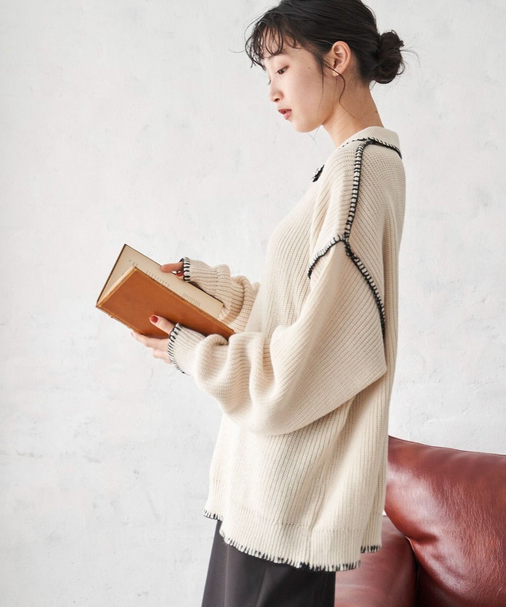 WEGO ハンドステッチポロプルオーバー 