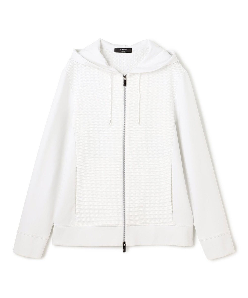 JOSEPH HOMME 【オリジナル素材 】ライトタックジャージー   ジップアップフーディー 