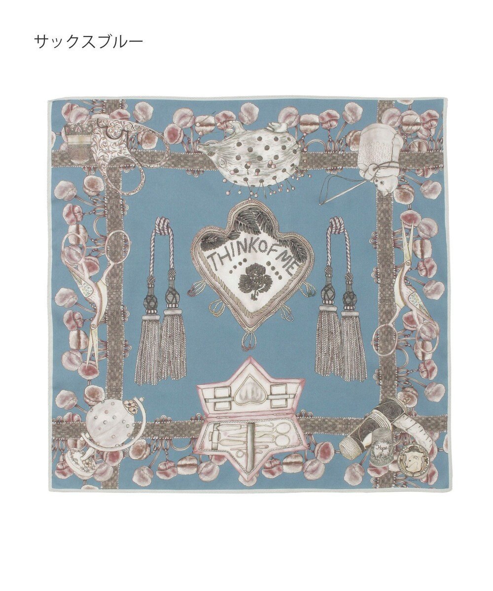 MOONBAT SWASH LONDON(スウォッシュロンドン） コットンハンカチーフ THINK OF ME 52×52 日本製 