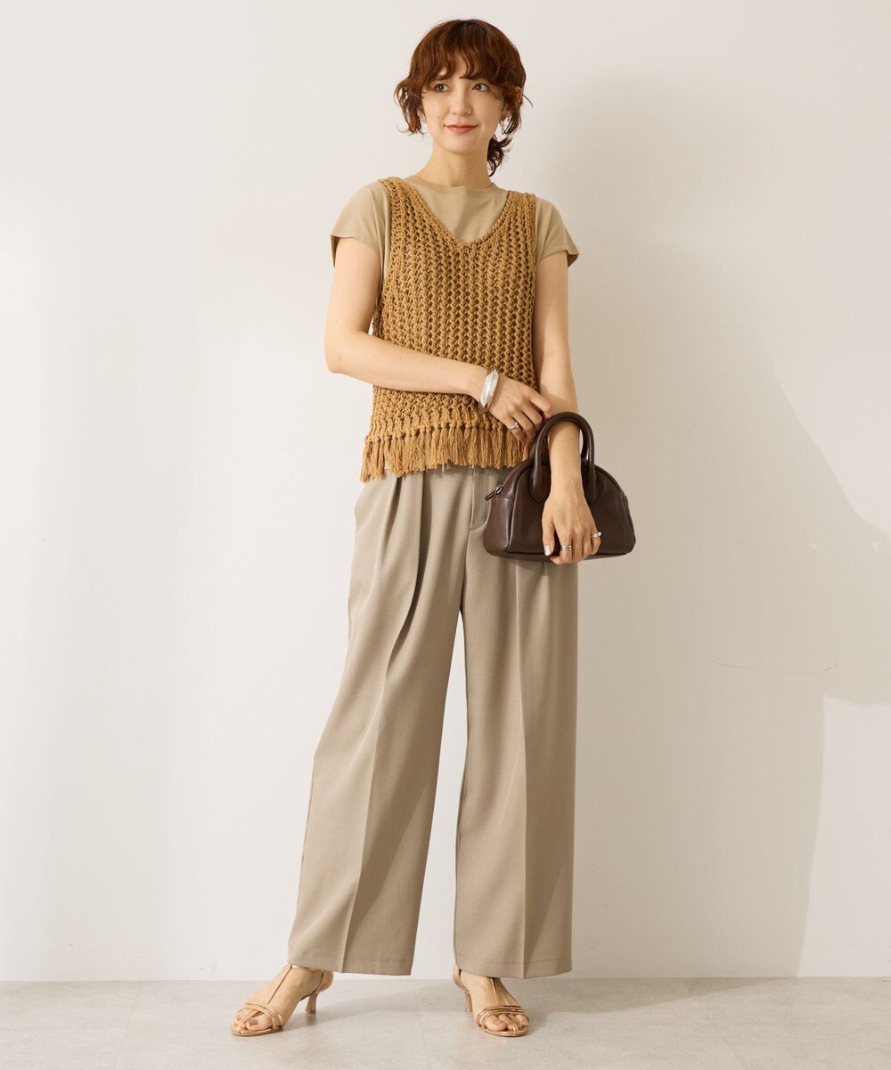 AMERICAN HOLIC 【前後2WAY】フリンジショートベスト 