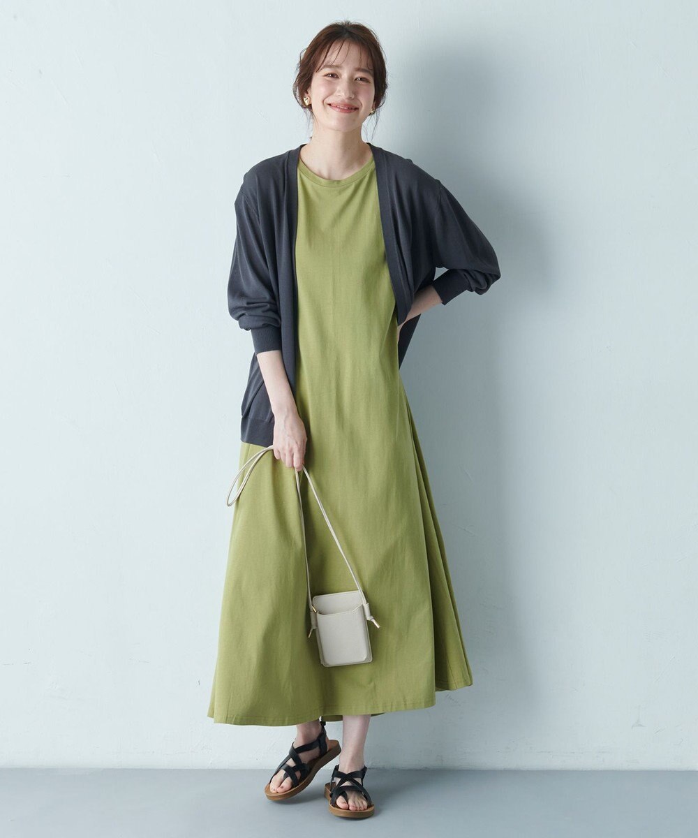 ANY 【UVケア/接触冷感/アンチピリング】多機能カーディガン 