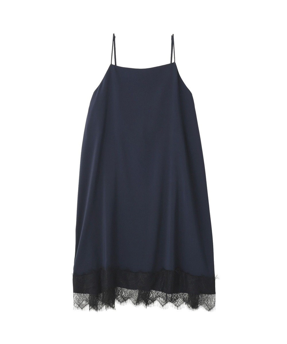 YECCA VECCA レースサテンキャミチュニック 