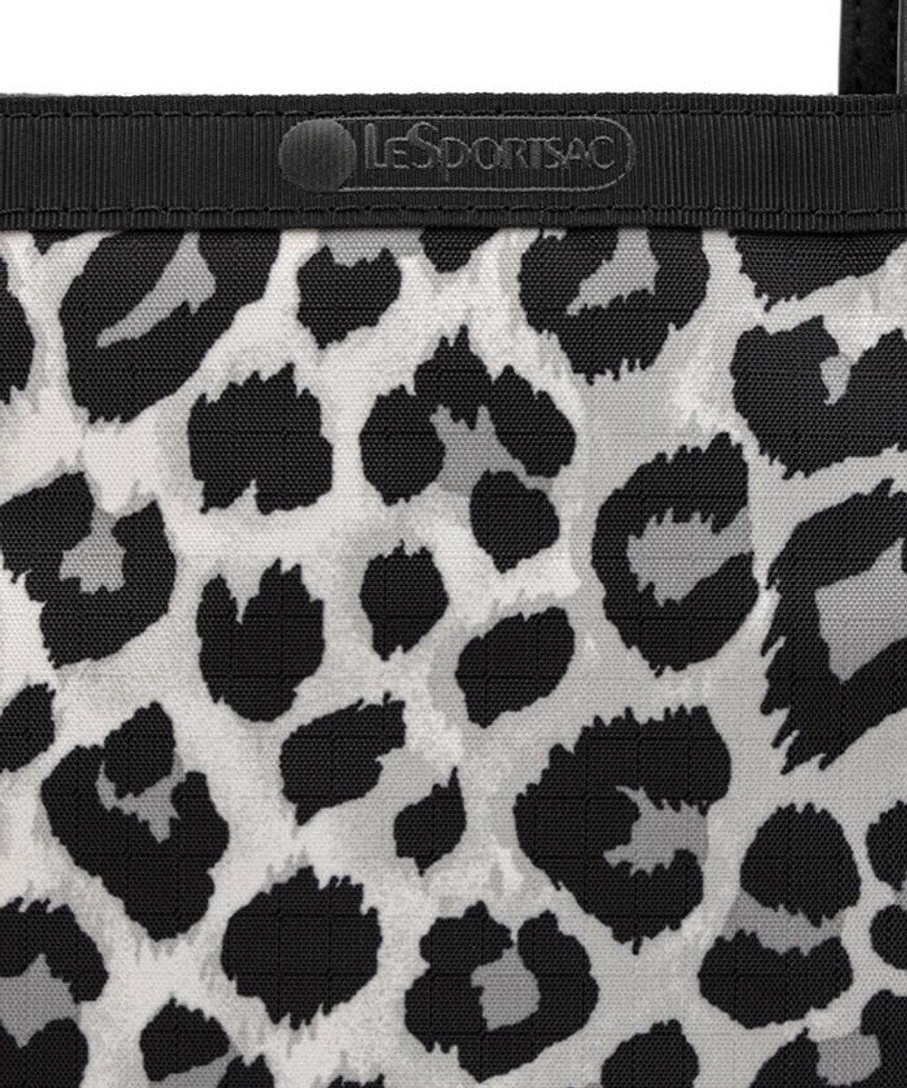 LeSportsac VERTICAL CITY TOTE/アップタウンレオパード/ブラック 