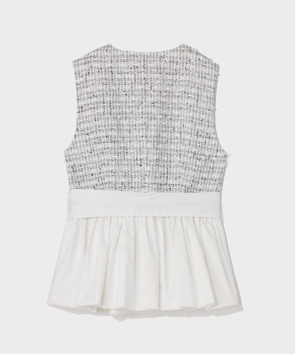 GRACE CONTINENTAL ツイードコンビジレ 