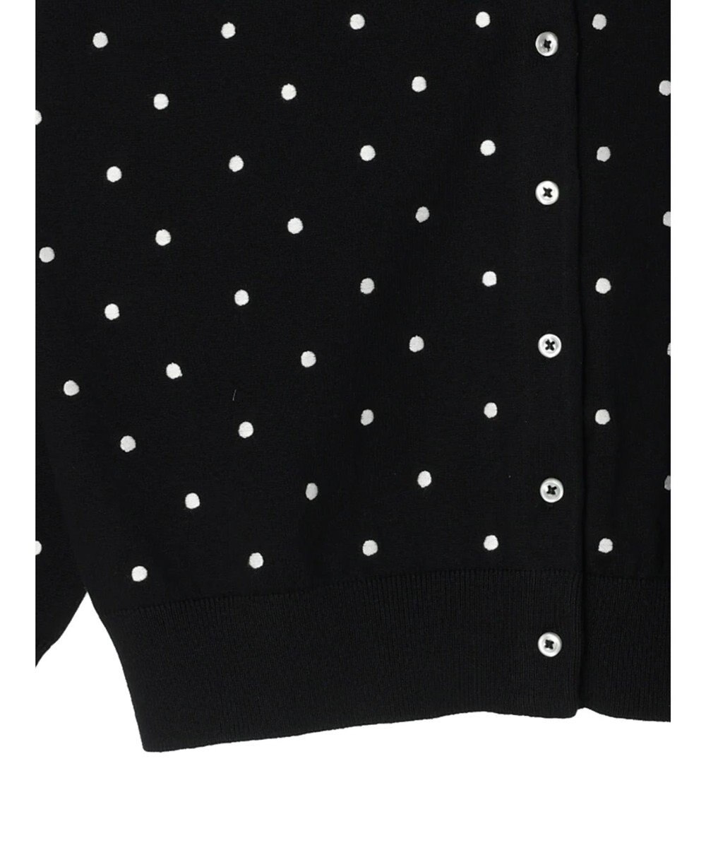 AMERICAN HOLIC Ｄｏｔモックネックニットカーディガン 