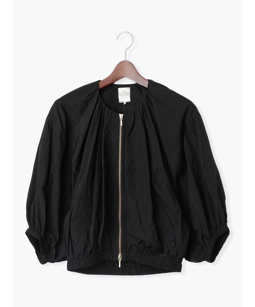 Te chichi タックギャザーボリュームポンチョブルゾン 