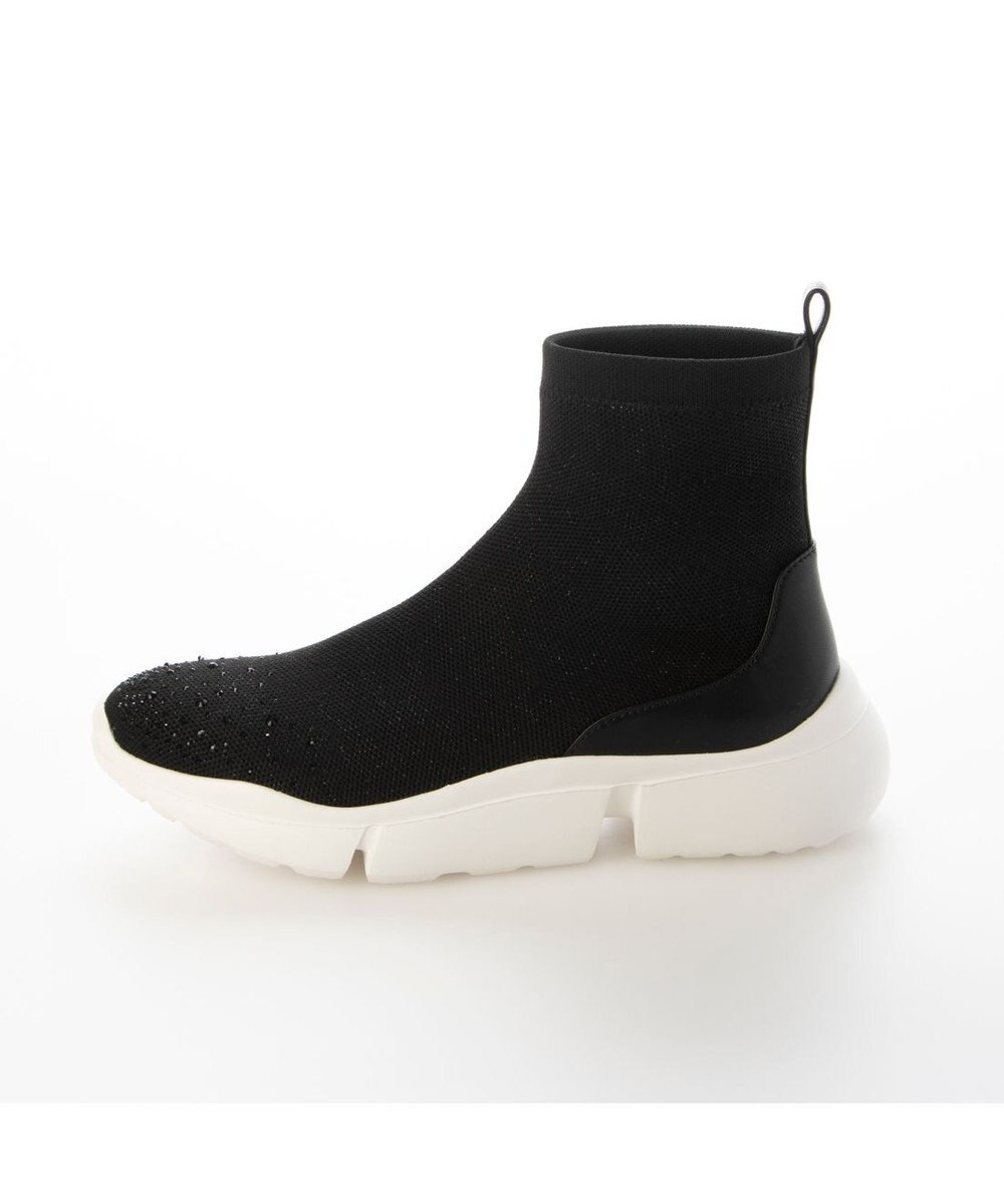 MODE ET JACOMO <MODE ET JACOMO>ハイカットニットスニーカー 