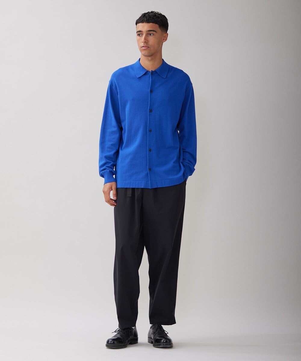 UNFILO MENS 【男女兼用】スタイリッシュ ニットシャツ 