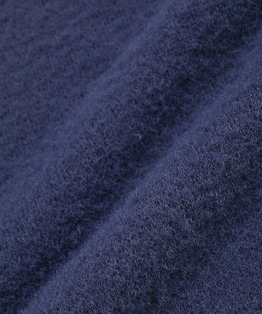 earth music&ecology 【イージーケア】パウダーシャギークルーネックカーディガン 