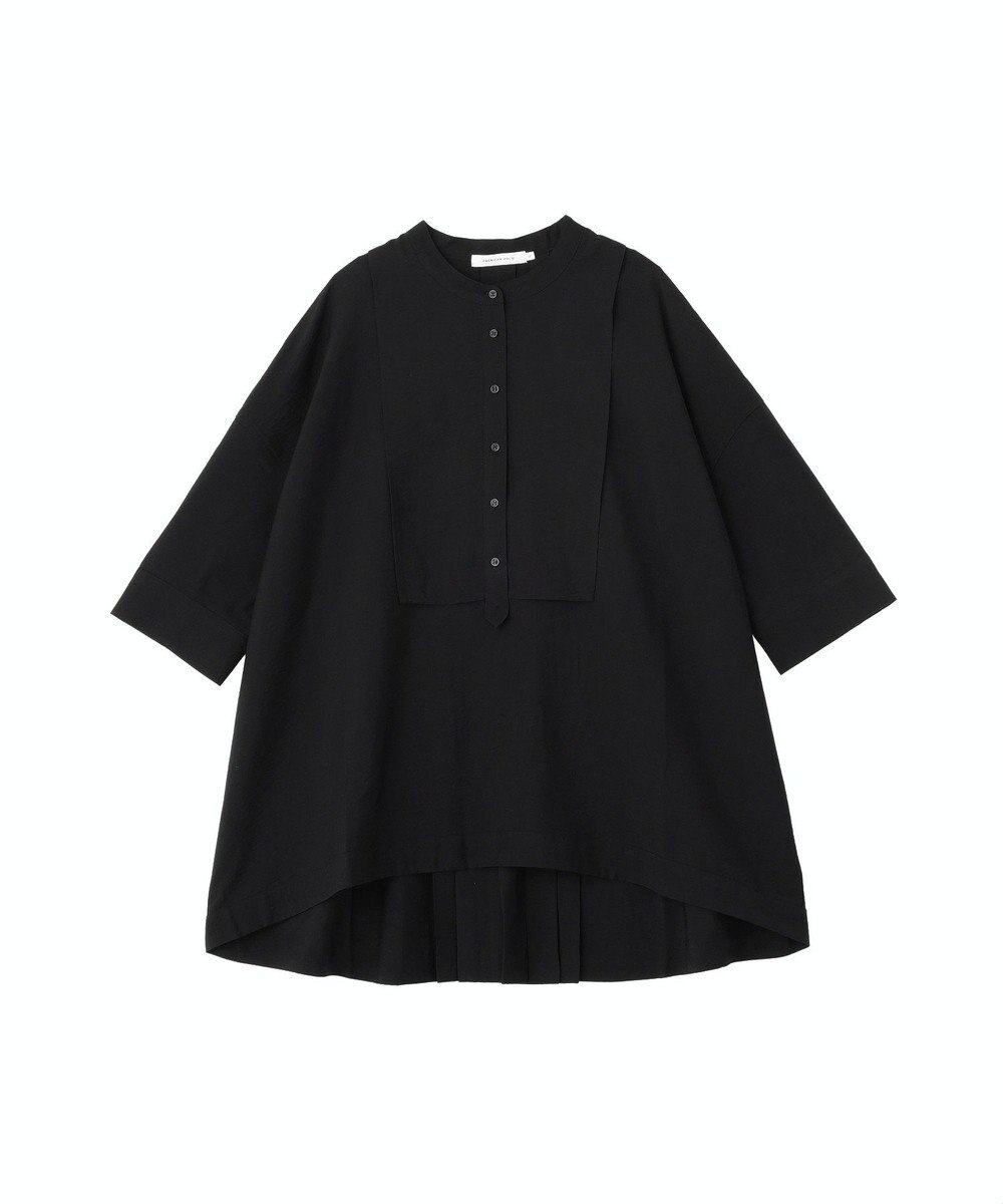 AMERICAN HOLIC 【WEB限定】接触冷感バンドカラーシャツチュニック 