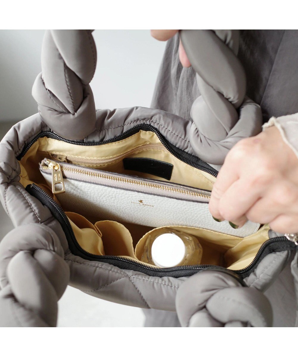 PELLE BORSA キルティング ミドルトートバッグ Puffy パフィ 5822 