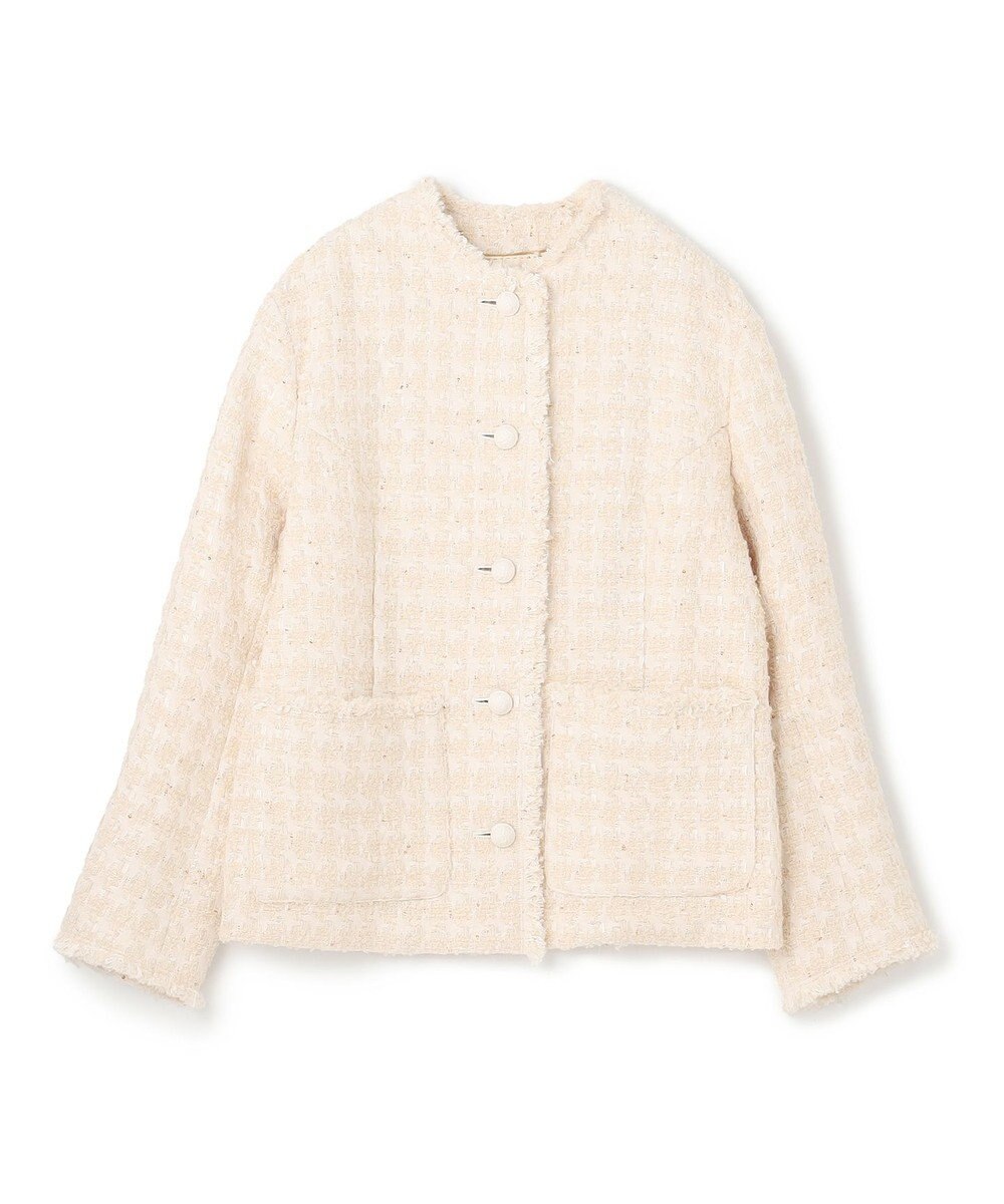 BEIGE， MONGE / ノーカラージャケット 