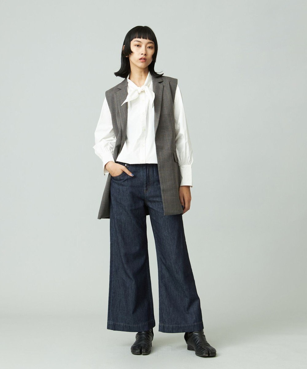 J.PRESS YORK STREET 【WOMEN】ソフトデニムパンツ 