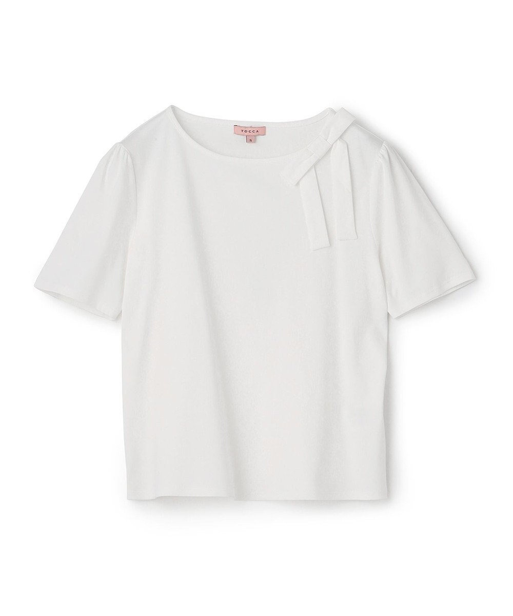 TOCCA 【洗える】AIR TEE リボン Tシャツ 
