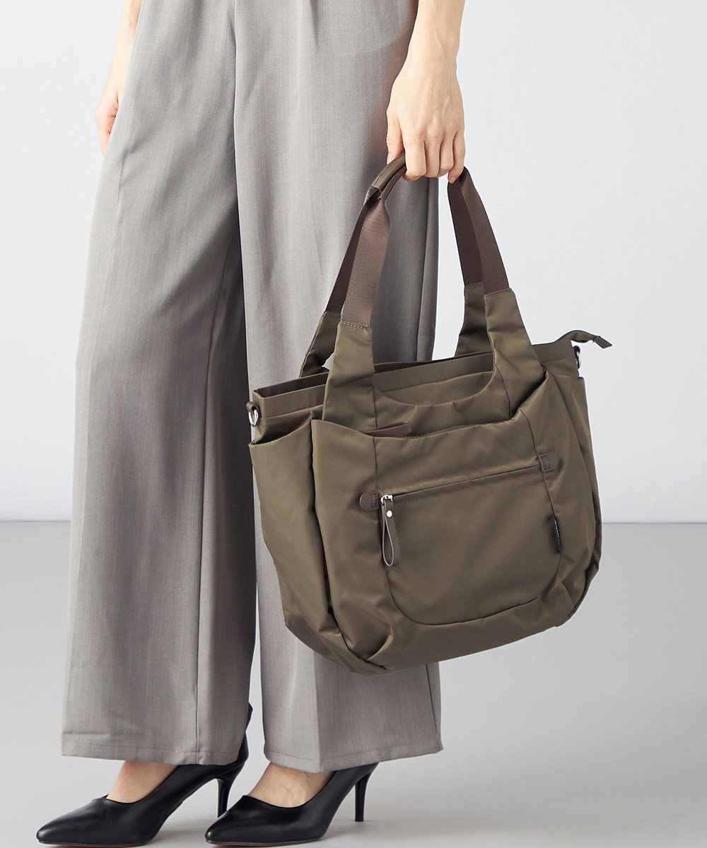 LA BAGAGERIE 【MONICA】ラウンド2WAYトートバッグ 