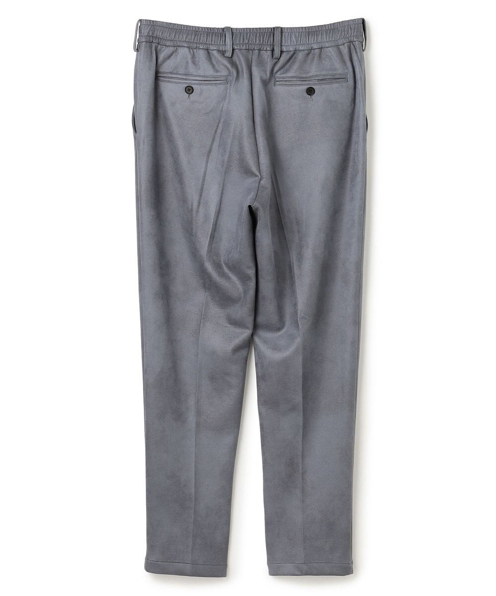 JOSEPH HOMME 新素材【ストレッチ/光沢感】レザーライクジャージードロスト付きテーパードパンツ / PEGG CONVERTIBLE 