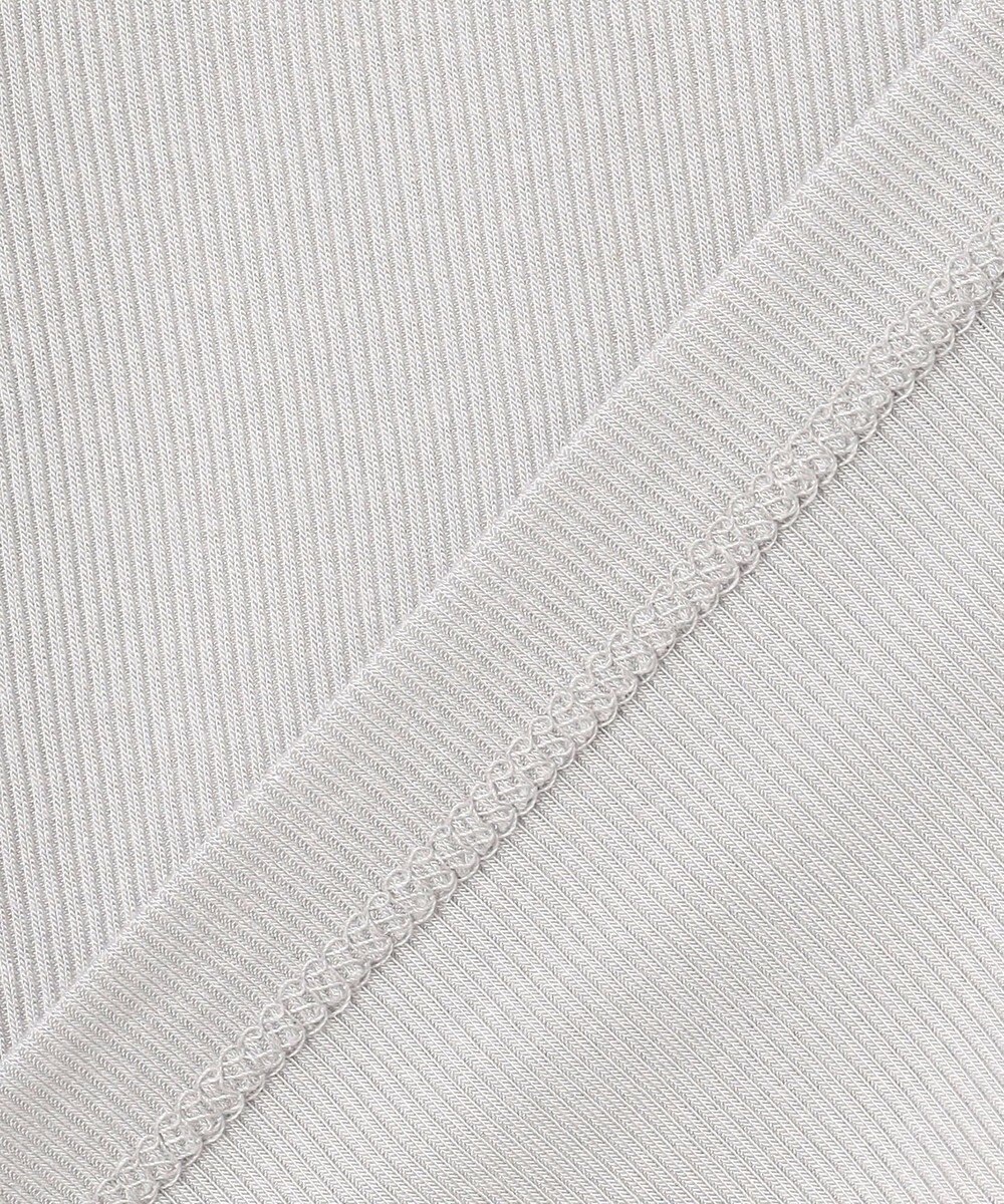 ANY 袖ドットチュールコンビインナー 