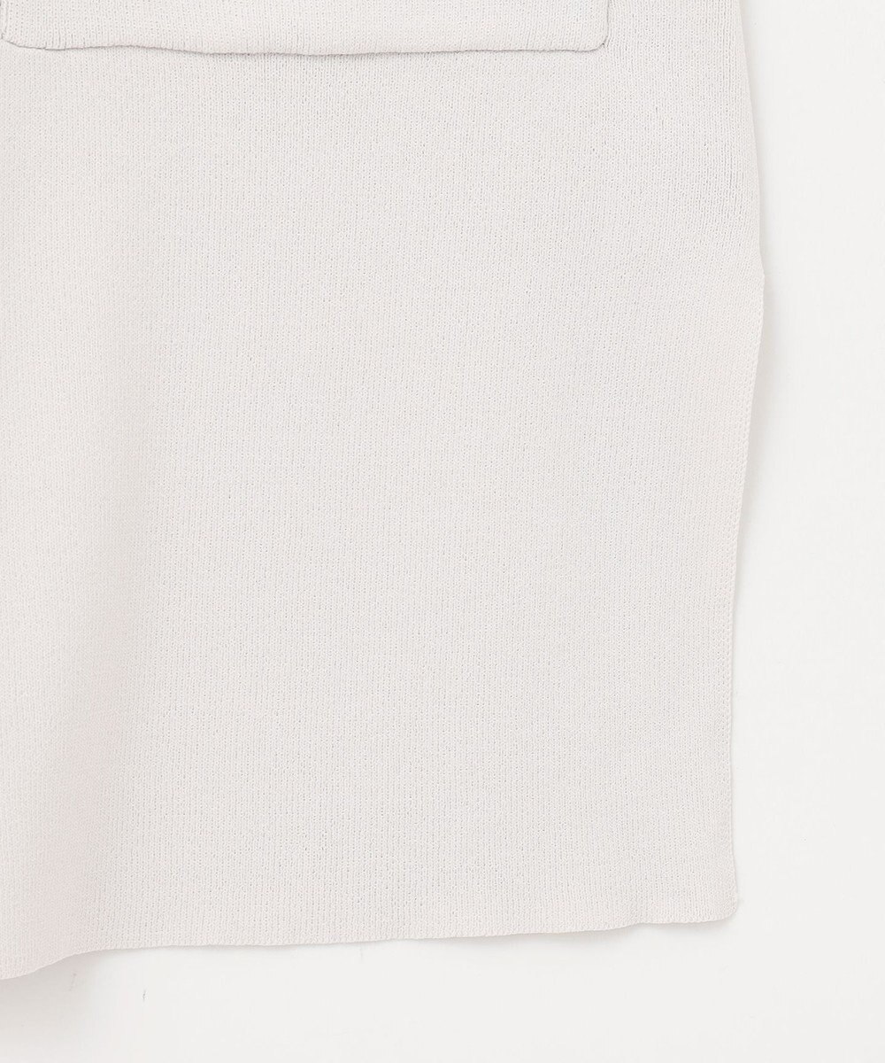 ANY L ロングニットジレ 