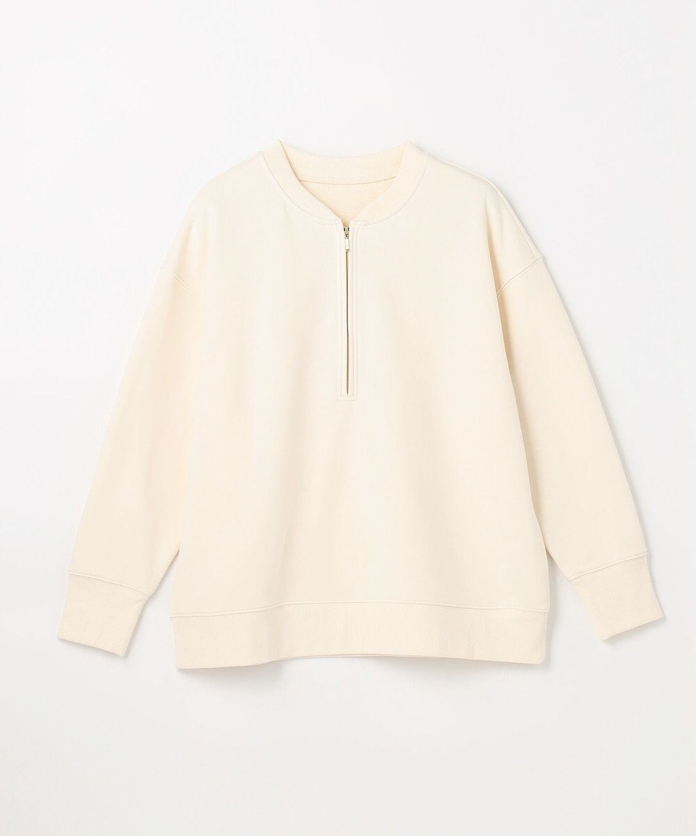 ANY ハーフジップスウェット 