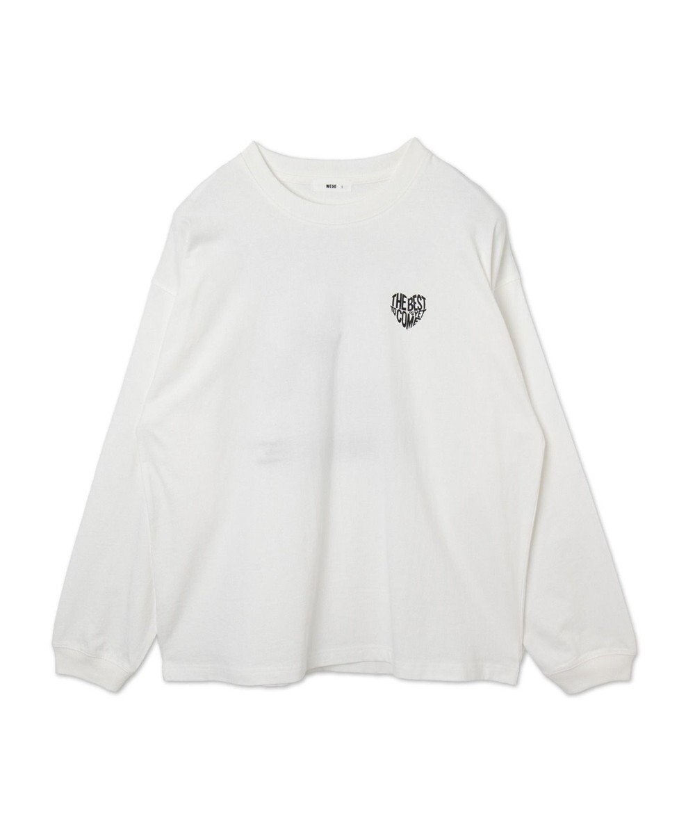 WEGO 【ユニセックス着用ITEM】ガールフレンドグラフィックBIGロンT（LS） 