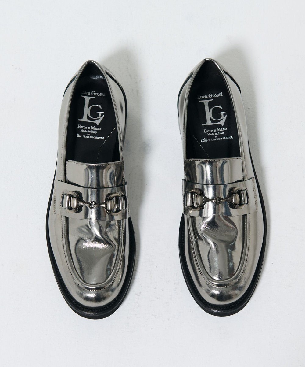 GRACE CONTINENTAL LUCA GROSSI メタルビットローファー 