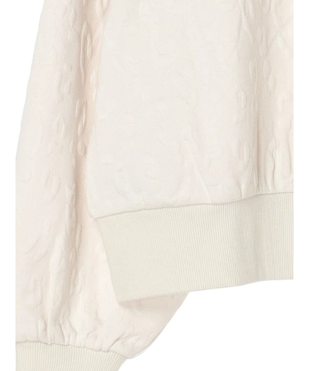 Green Parks ヒョウ柄ジャガードプルオーバー 