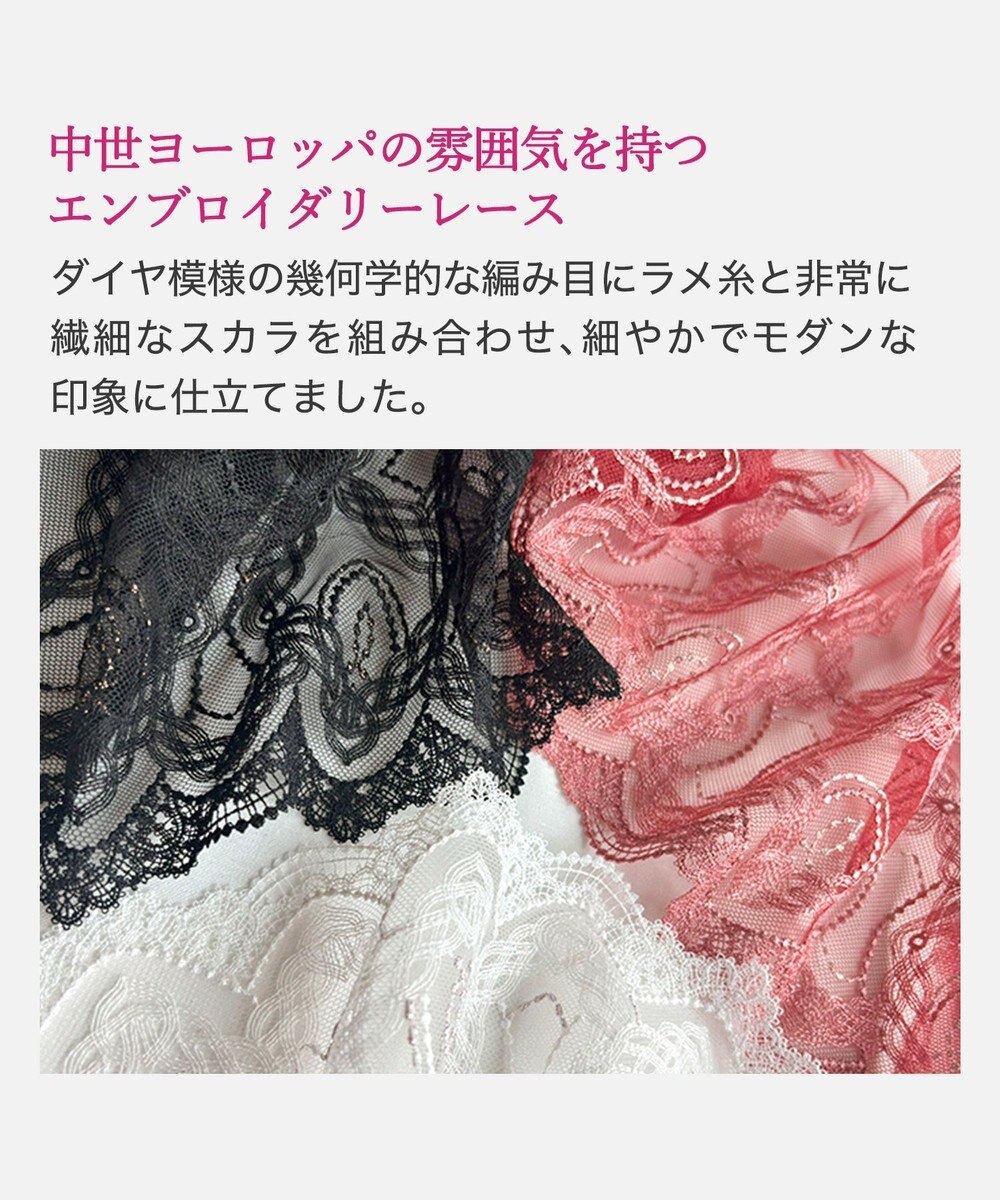 BRADELIS New York 【BRADELIS New York】ベルスタイルパンティ25A1 華やかなレースショーツ 