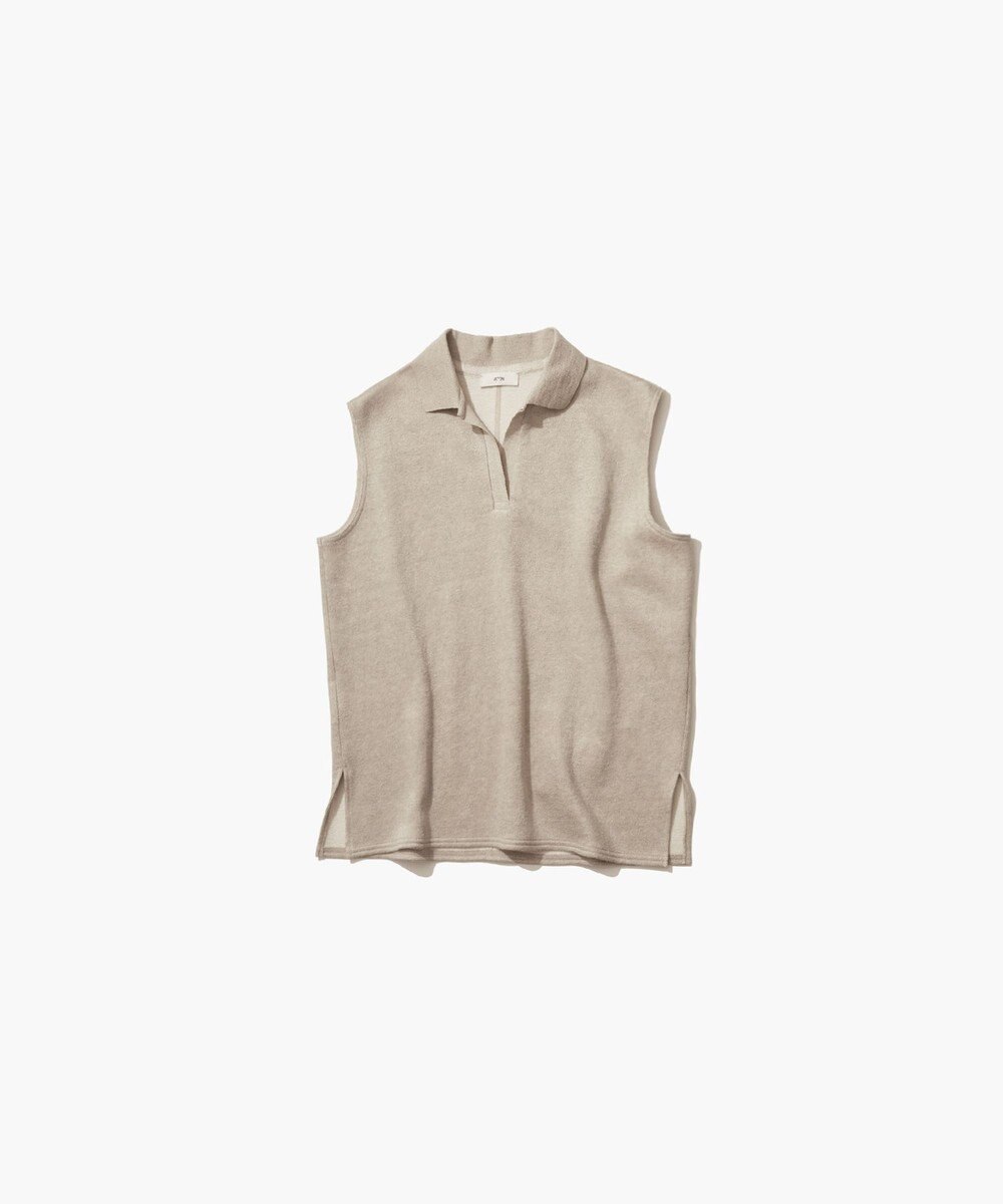 ATON LINEN JERSEY | ポロタンクトップ 