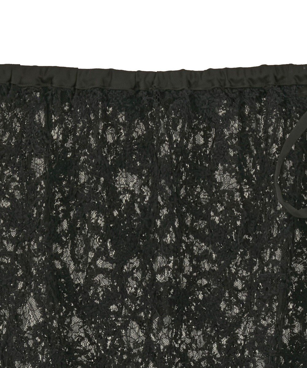 earth music&ecology モールレースラップスカート 