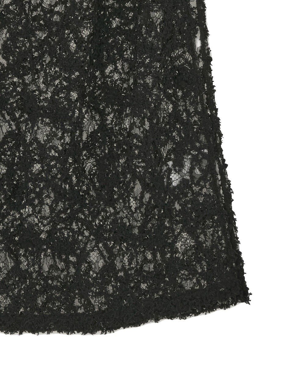 earth music&ecology モールレースラップスカート 