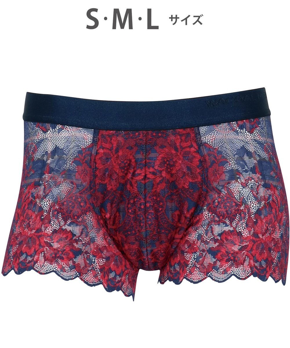 WACOAL MEN WACOAL MEN ボクサーパンツ 【レースボクサー】 フロント快適グラマラス 通気性 前閉じ 下着 メンズ WT3827 /ワコールメン 