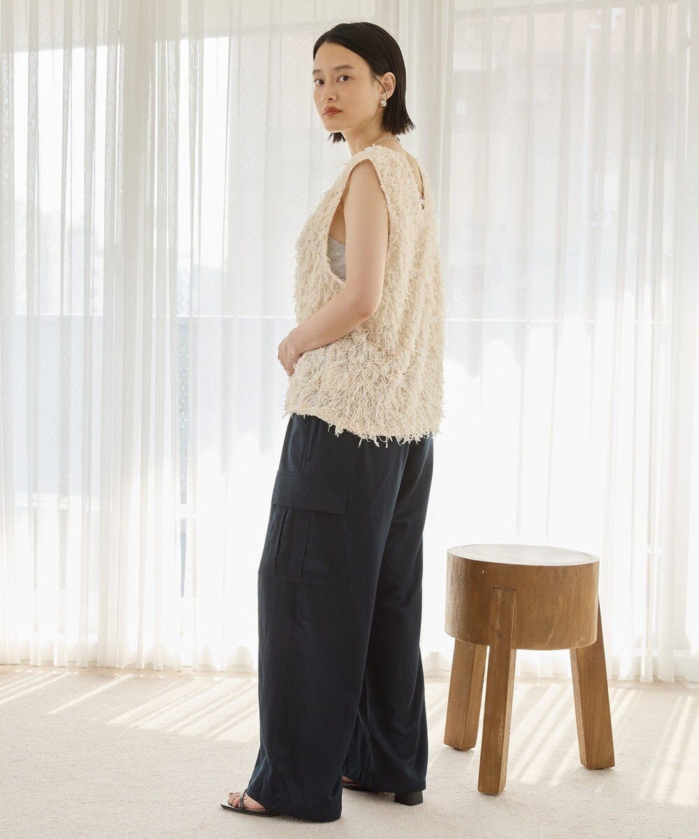 AMERICAN HOLIC サテンカーゴパンツ 