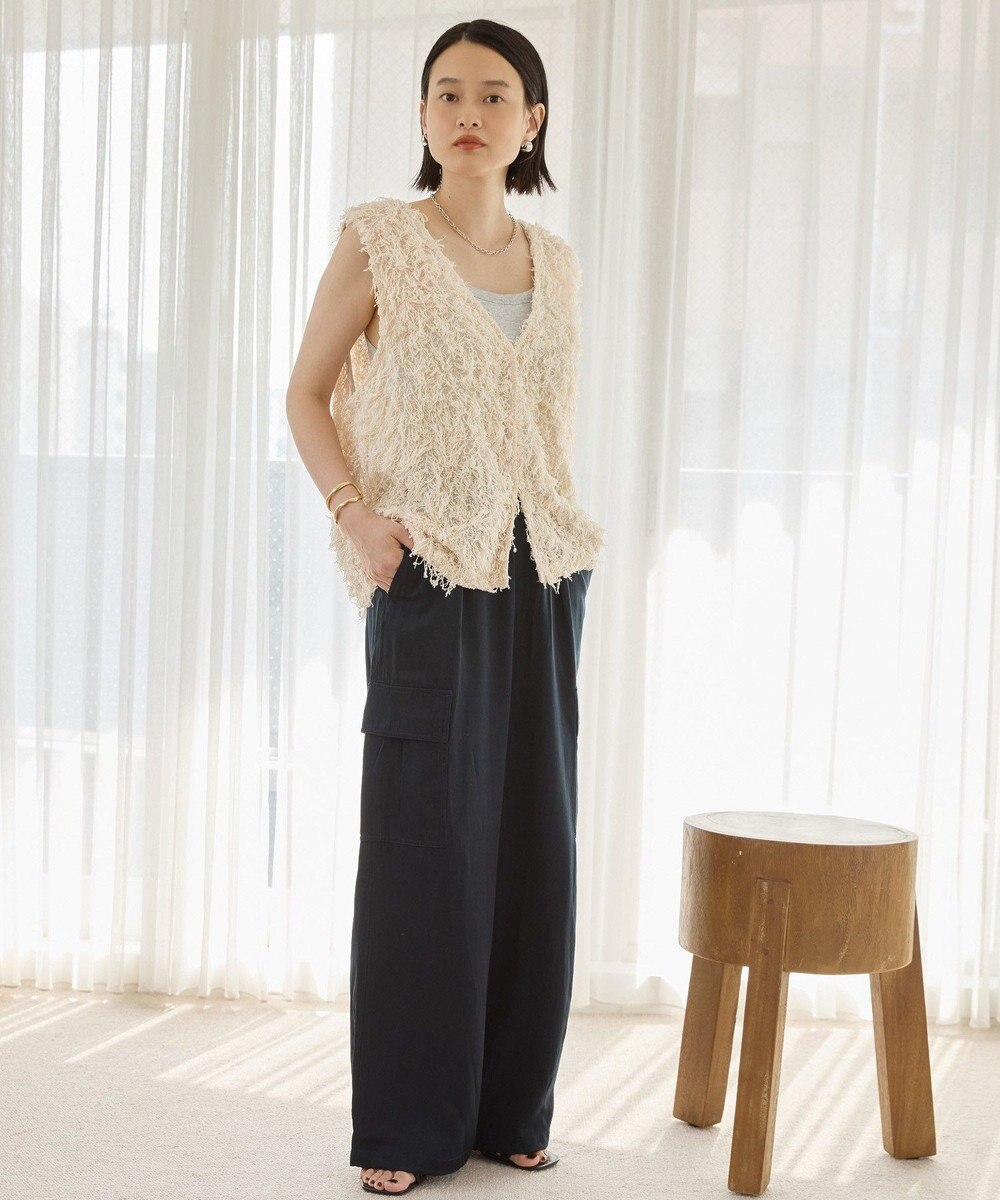 AMERICAN HOLIC サテンカーゴパンツ 