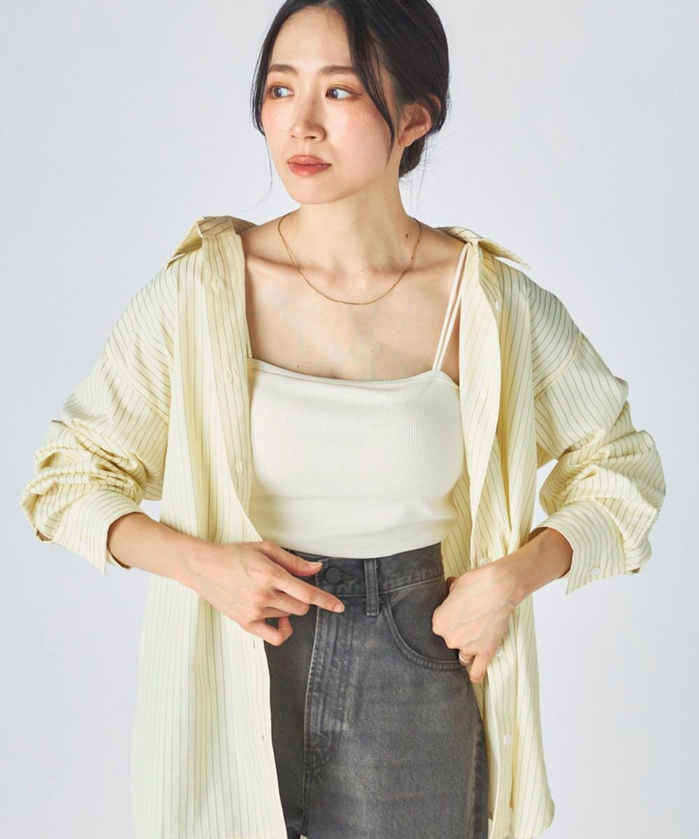 OP／FILA 【ocean pacific】デイリーオーバーサイズシャツ/UVカット 