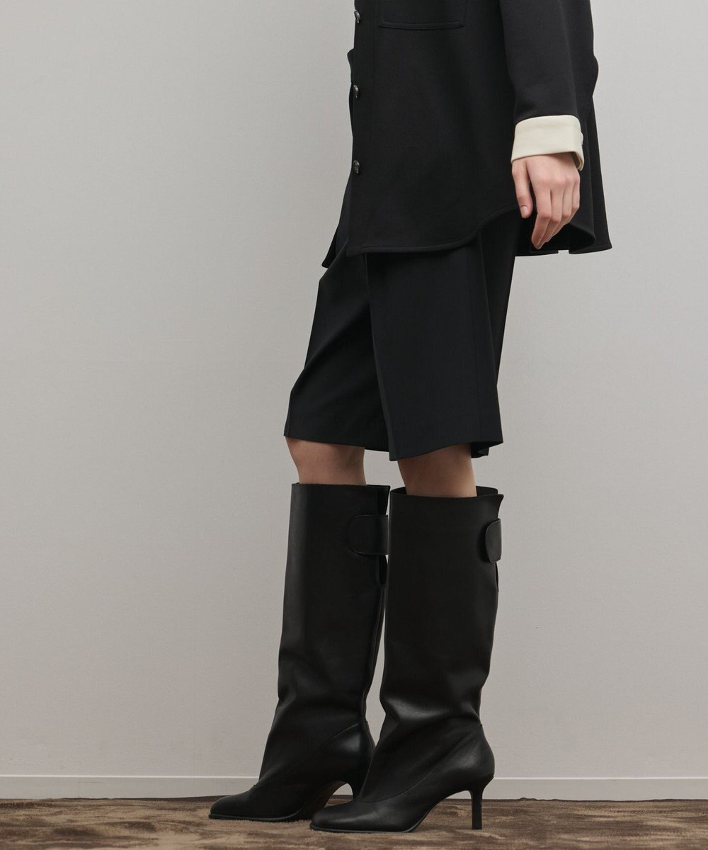 GRACE CONTINENTAL スーツ地ハーフパンツ 