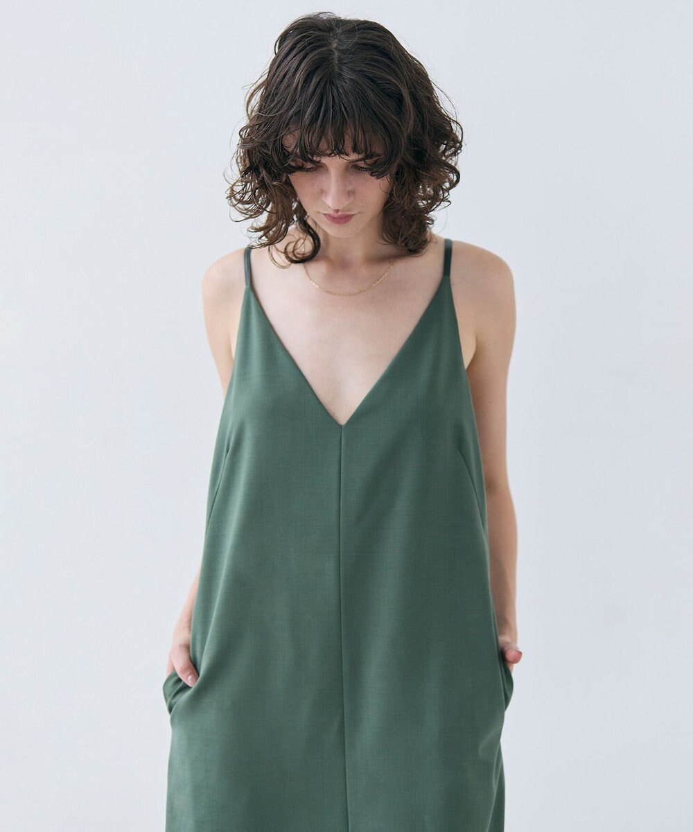 BEIGE， 【Oggi ６月号掲載】OREGANO / サマーウールキャミソールドレス 