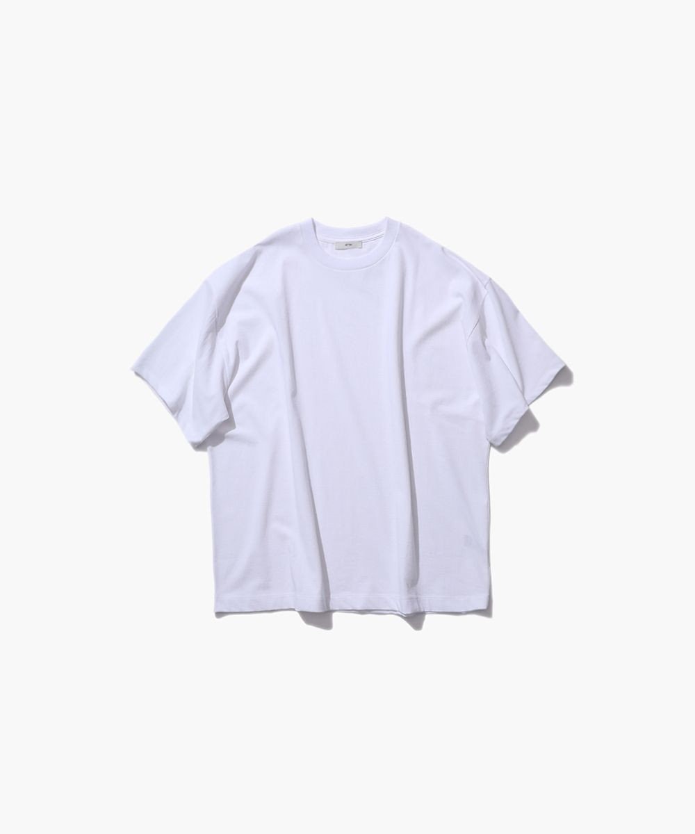 ATON FRESCA PLATE | オーバーサイズ S/S Tシャツ - UNISEX WHITE