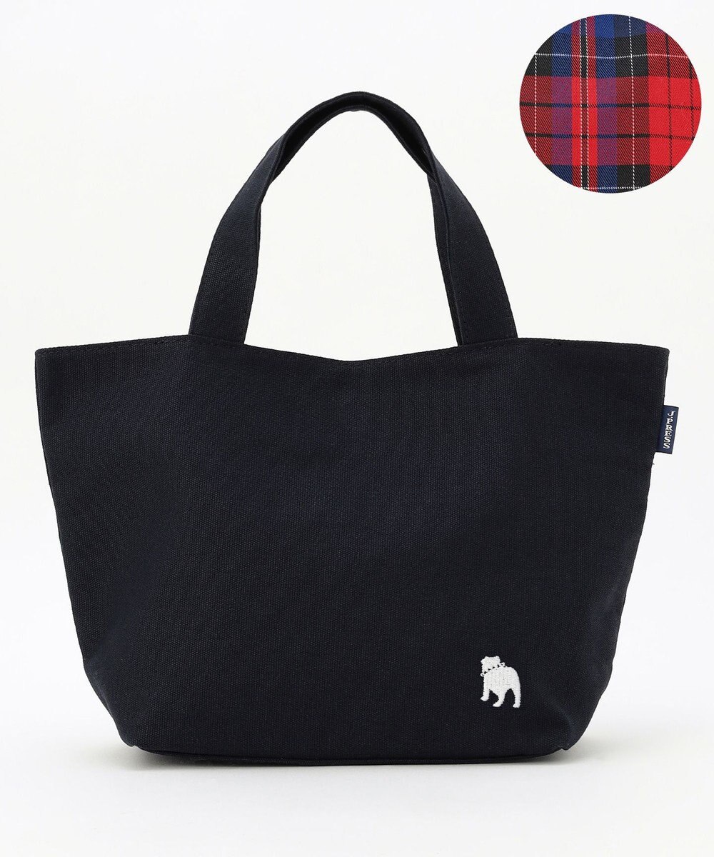 J.PRESS LADIES 【完全受注生産】ポーチ付き キャンバス ミニトートバッグ 