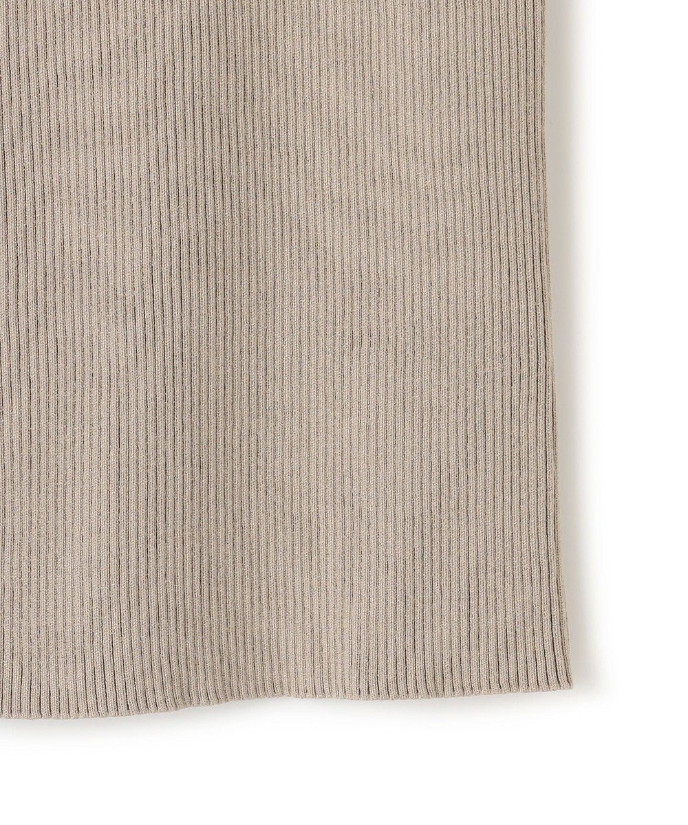 uncrave リブニット カップ付きキャミソール 