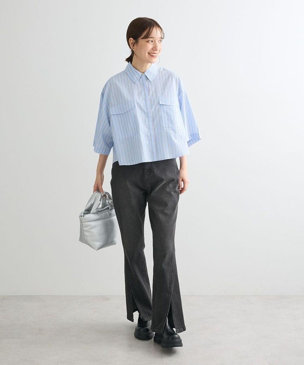 Green Parks ５分袖ショートシャツ 